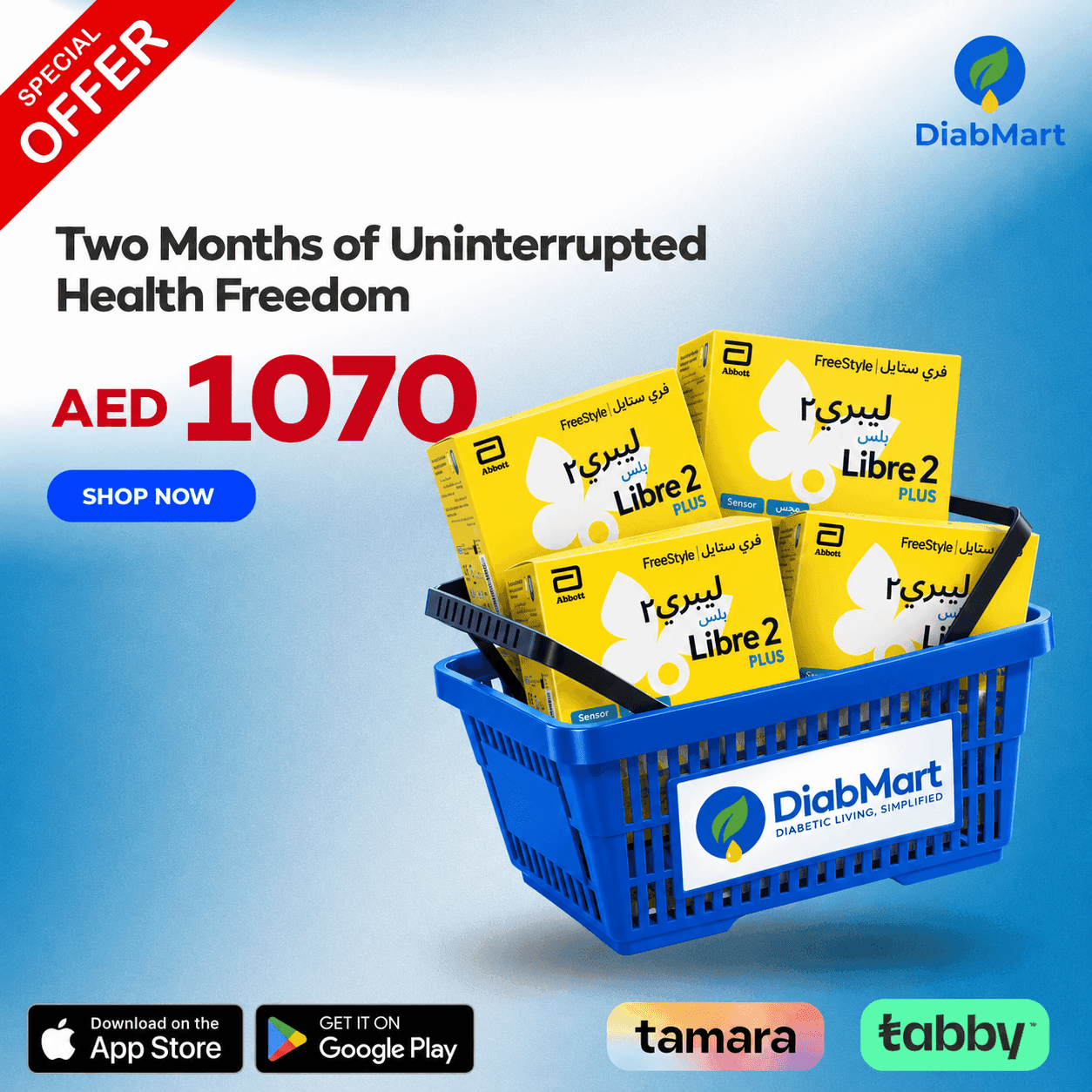 FreeStyle Libre 2 Plus – Bundle of 4